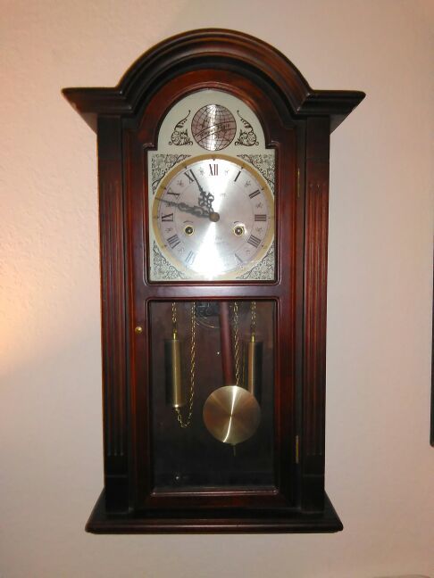 Waltham tempus fugit 31 day chime wall clock