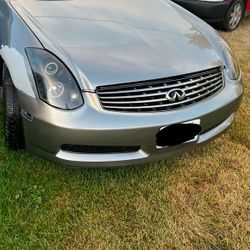 Infiniti G35 Bumper And Headlights 