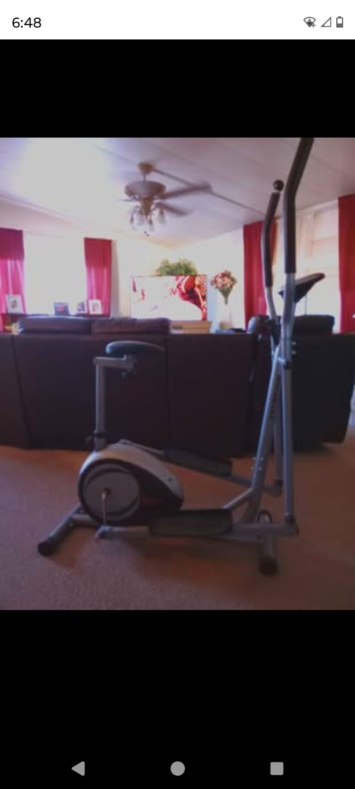 Seated Elliptical Machine