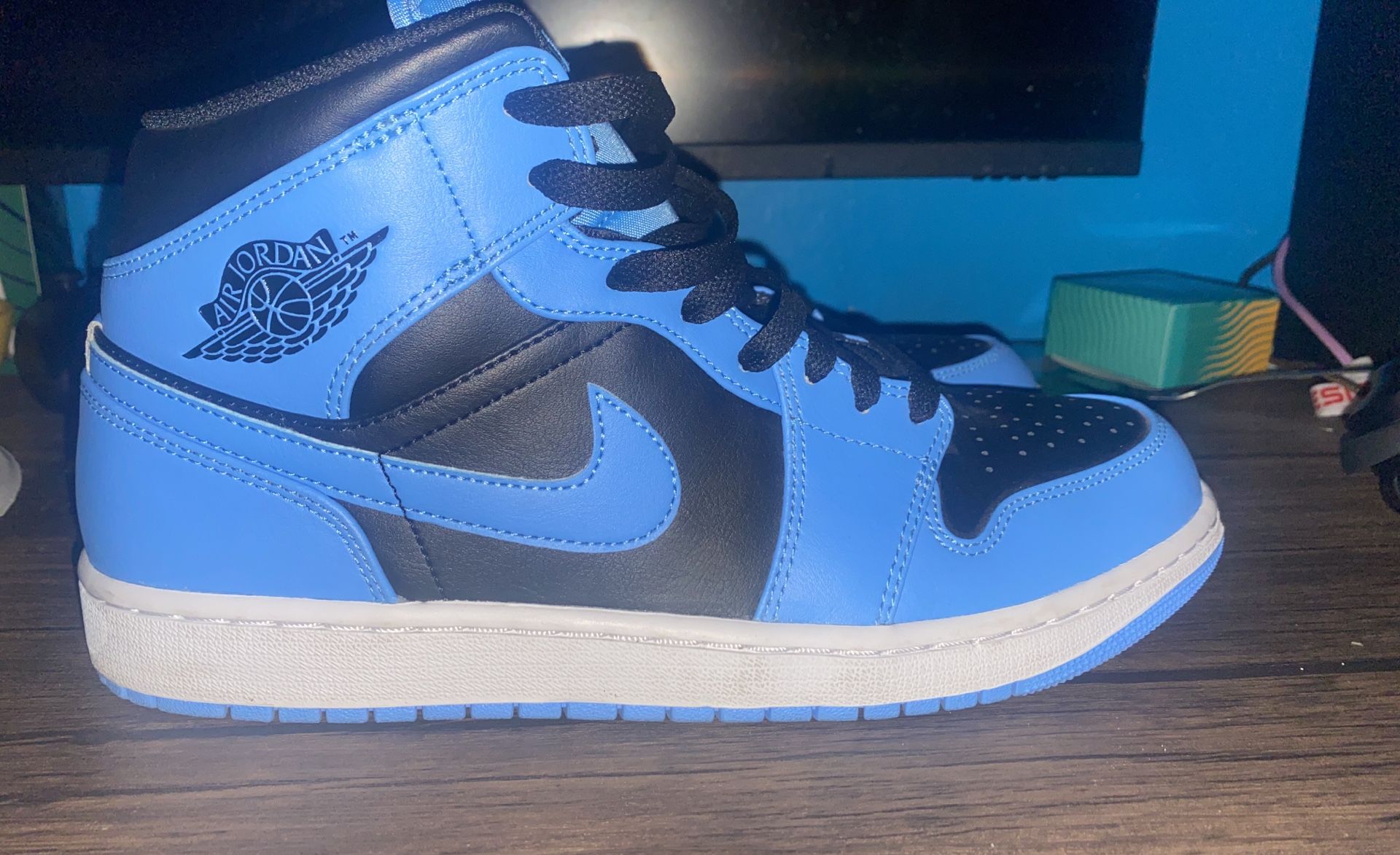 Jordan University Blue And Black,size 10,85$ORBO,used Time