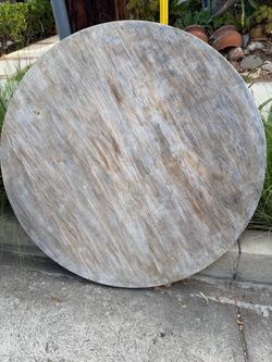 Tabletop free round for project 4 ft round
