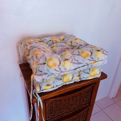 Lemon 🍋 chair cushions
