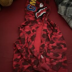 Red Bape Hoodie 