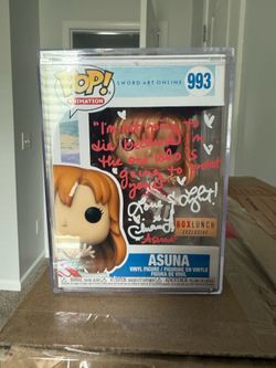 Asuna Signed Funko Pop