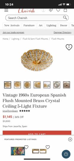 Antique Set Of Lights