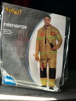 Firefighter costume $25 LARGE
