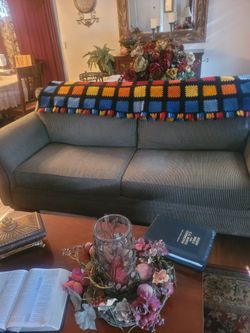 Beautiful Handmade Wool Afgan $30