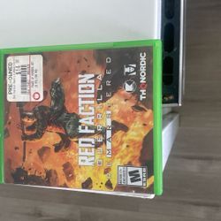 XBOX ONE . Red Faction ,guerrilla 