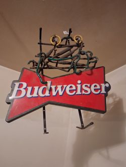 Budweiser Bowtie Neon Sign