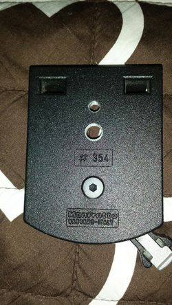 Manfrotto 354 adaptor no plate