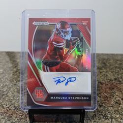 Marquez Stevenson 2020 Prizm Autographed Buffalo Bills #145/199