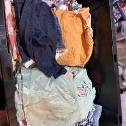 Toddler/baby Box Of Clothes