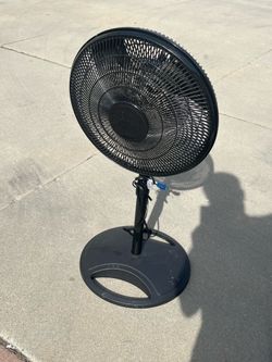 Standing Oscillating Fan Rotating Air Circulation Cooling