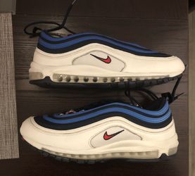 Nike air max 97 obsidian shop university red sail blue nebula
