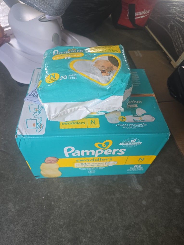 Brand new Pampers