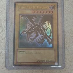 Red Eyes B. Dragon Ultra Rare Starter Deck Joey Yugioh Cards