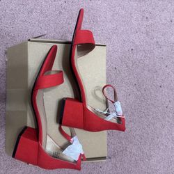 New 10.5 Red High Heels Shoes 