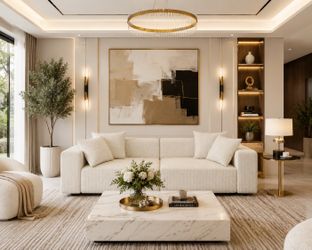 NEW! Beige Couch