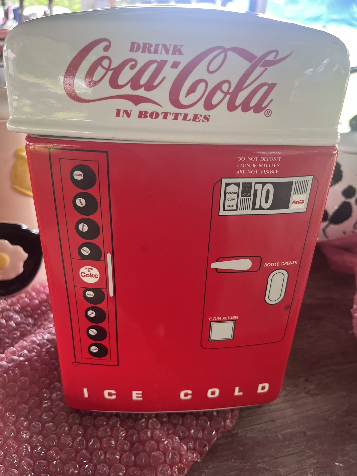 Coco Cola Cookie Jar