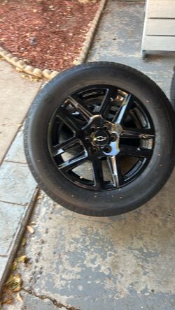 Silverado wheels and tires