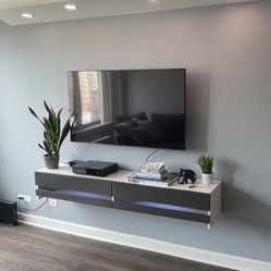 Floating TV Shelf