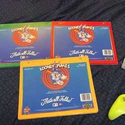 Looney Tunes Comic Ball Card Albums 1990
