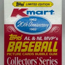 1982 Topps Kmart 20th Anniversary Complete Baseball Card Set Mickey Mantle! Plus+