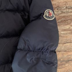 Navy Blue Moncler Snow Suit Size 2 Toddlers 