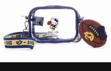 Hello kitty Rams Crossbody Bag.