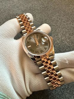 Rolex datejust 36mm rose gold