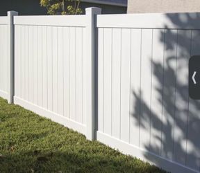 PVC Fencing Backyard Privacy 6*8’