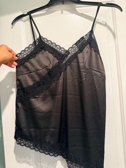 Asymmetrical lace top