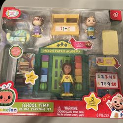 CoComelon School Time Deluxe Playtime Set New!