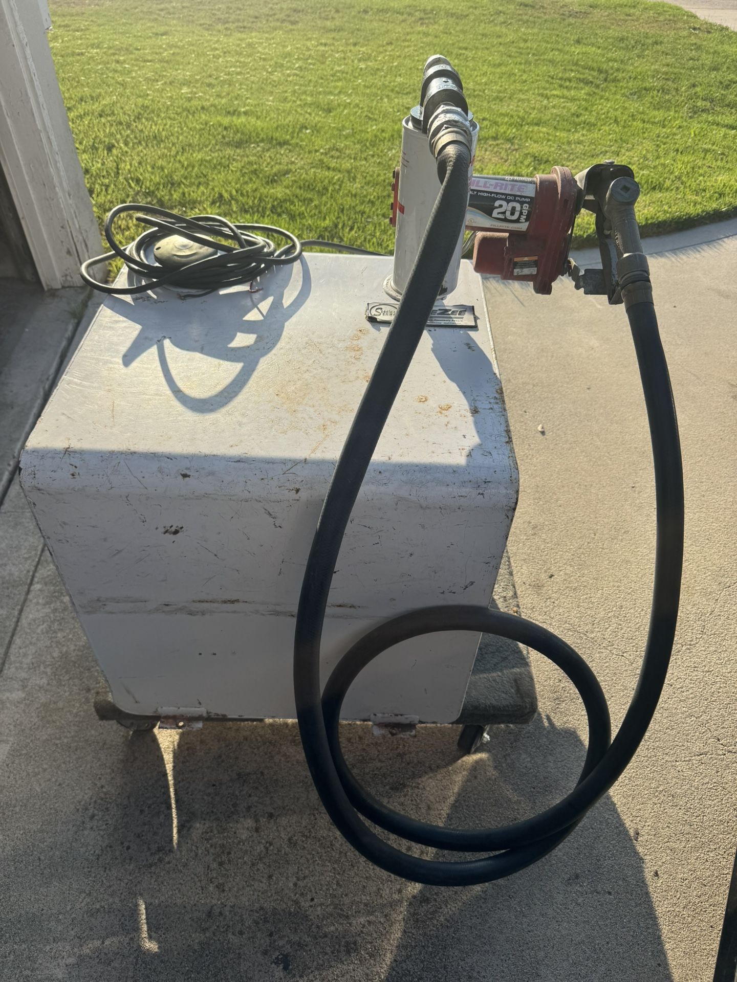 50 Gallon Diesel Transfer Tank w/Pump