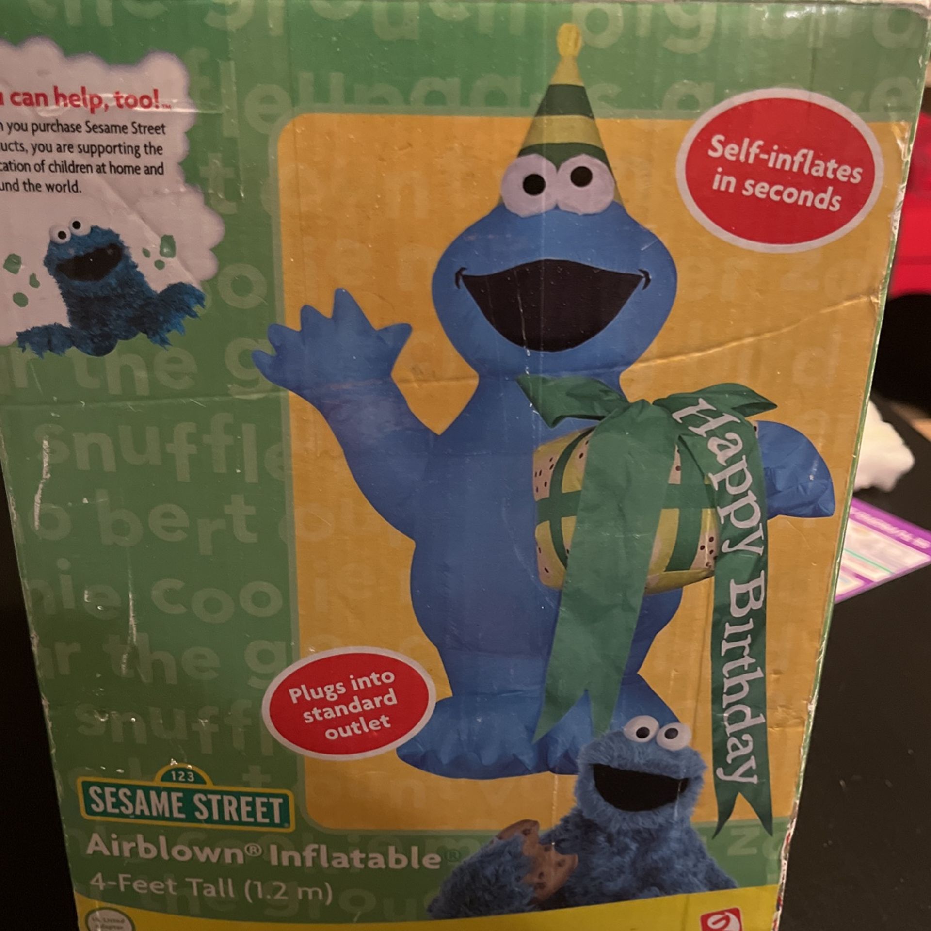 Cookie Monster Inflatable