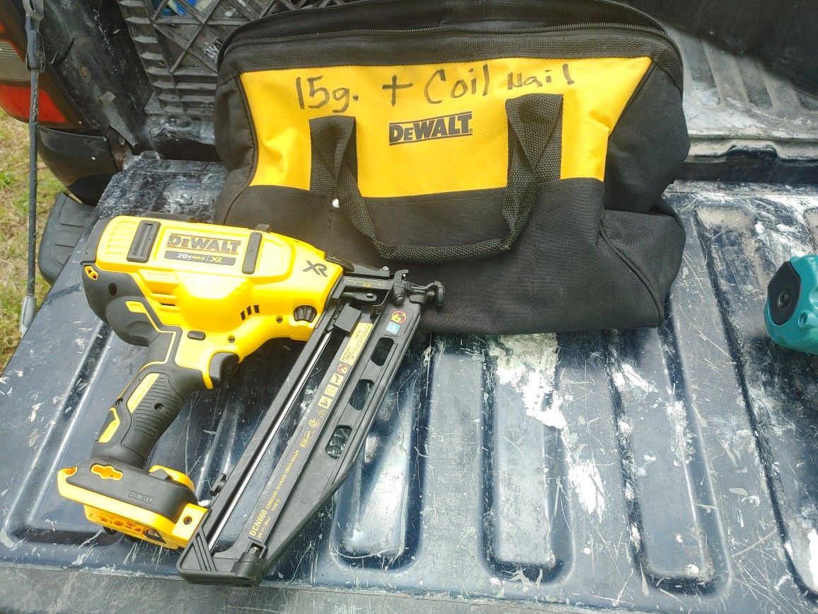 Dewalt Battery Operated Nail Gun