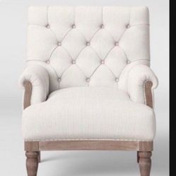 Alford Rolled Arm Tufted Chair - Threshold Living Room Chair