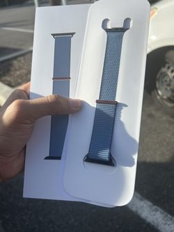 Apple Watch Wrist Band Winter Blue Sport Loop 40mm