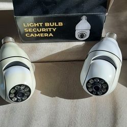 Light bulb Security Camera