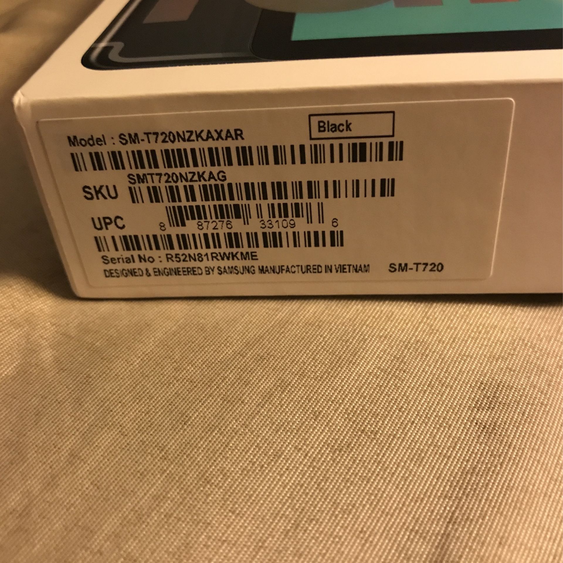 Galaxy Tablet S5e