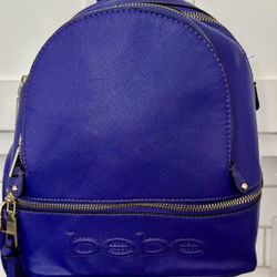 Vintage bebe Purple Mini Backpack Purse Y2K Back to School 90’s