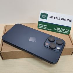 iPhone 15 Pro 128 GB Blue Unlocked For Any Carrier 