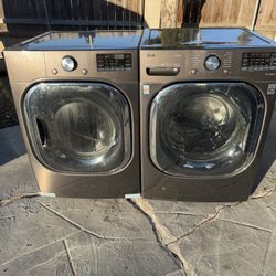XXL Washer, And Gas Dryer