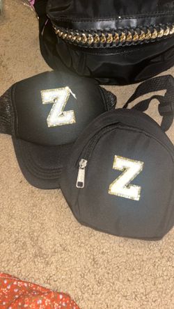 Letter z hat and bag