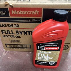 Motorcraft Full Synthetic Oil