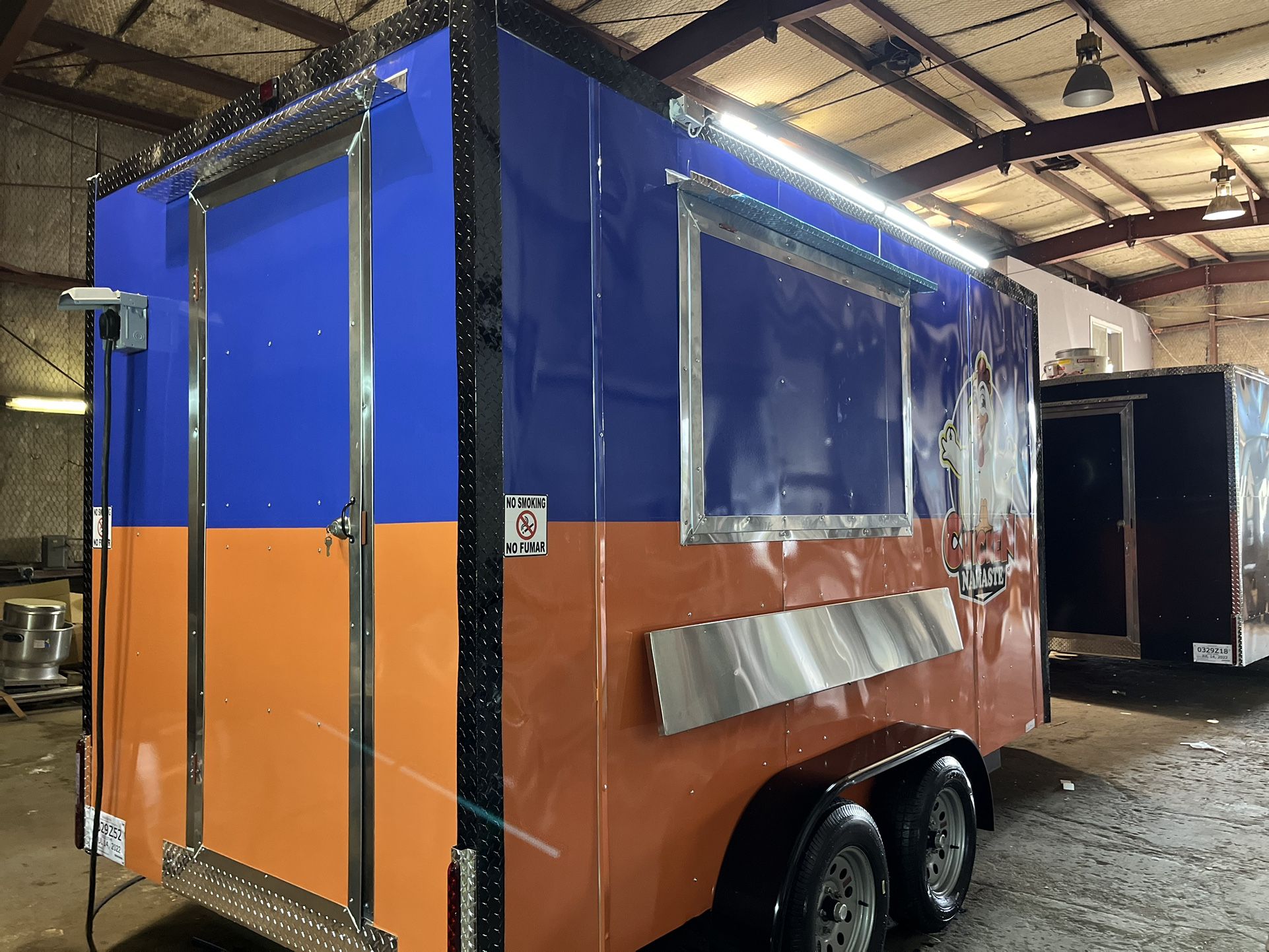 Used Food Trailer 16x7