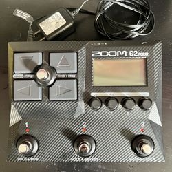Zoom G2 Four Multi-effects/modeler guitar pedal.