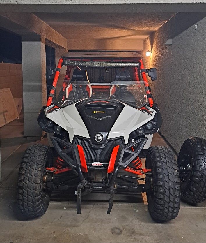 Can-Am Maverick Cover Waterproof Utility Vehicle Storage Cover For Can-Am Maverick 1000R XMR DPS 4x4 - NEVERLAND Brand Can Am Defender Storage Box - Foto 10