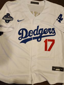 Dodgers Shohei Ohtani World Series Champions Jersey
