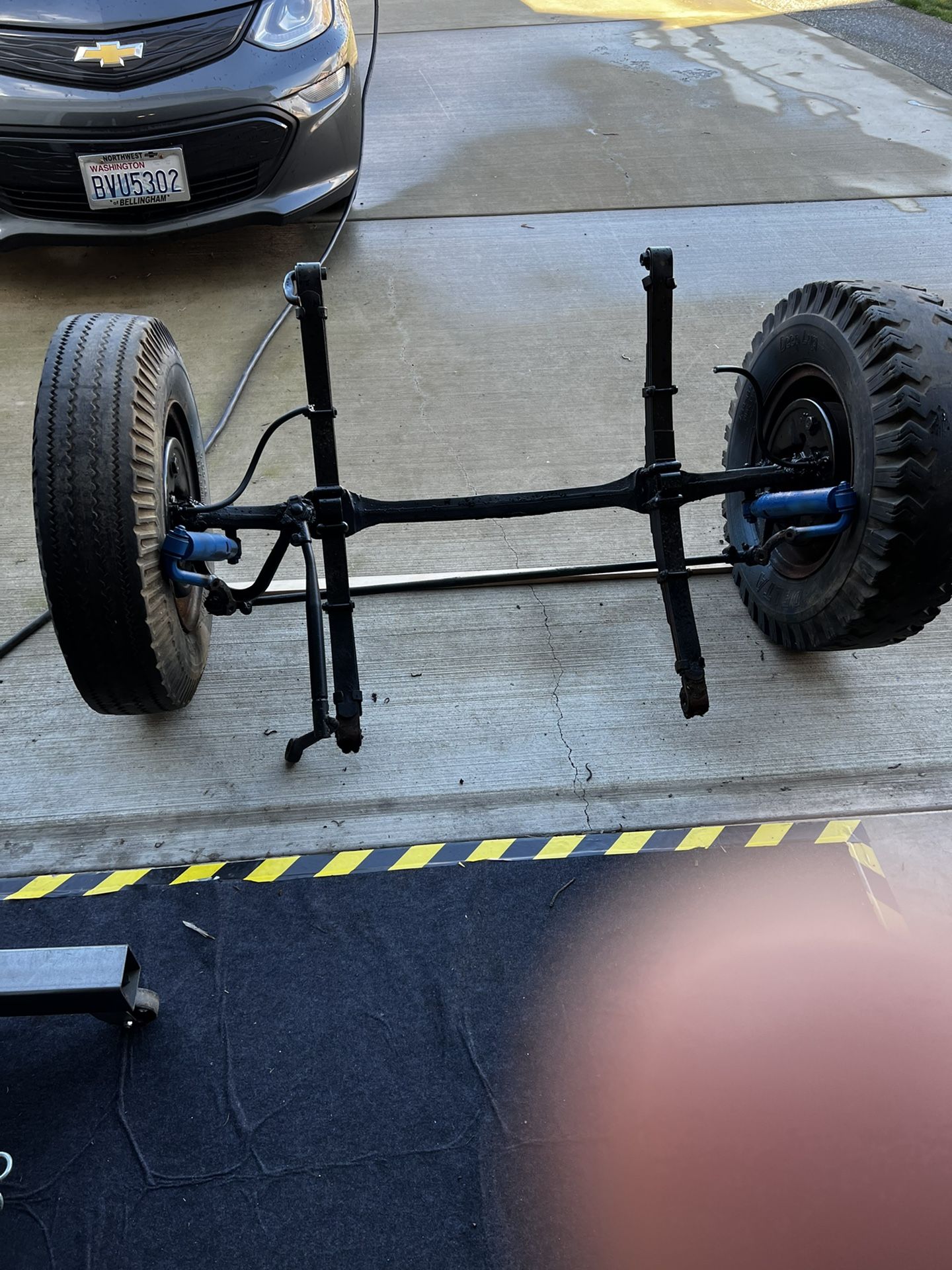 1938 Dodge Truck Complete Suspension And Steering Also Have A 1938 Dodge 3/4 Rearend Transmission and Flat Head 6